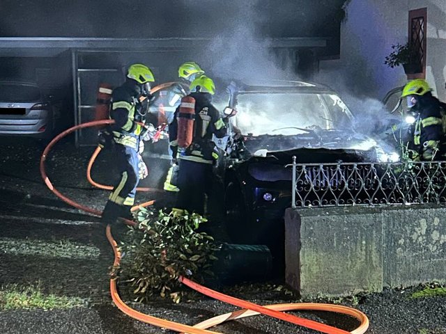 27.09.2024 Autobrand Merklinstraße - 1