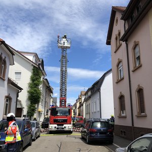 Hebelstraße, Dachstuhlbrand