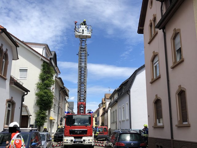 Hebelstraße, Dachstuhlbrand